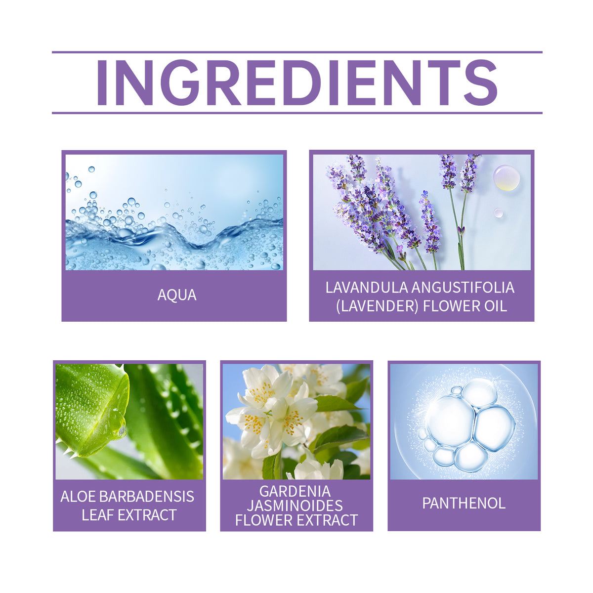 Lavender Body Perfume Spray, Lasting Fragrance Lavender Fragrance Refreshing Floral Perfume