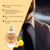 Amber Wood Perfume Spray Fresh Scent Exudes Charm Amber Natural Light Long-Lasting Portable Perfume
