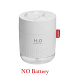 New creative USB desktop night light snow mountain humidifier household appliances life mini spray humidification
