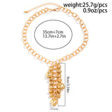 Temperament, love, choker, bead, niche design, sweet and cool tassel necklace, accessory, new product