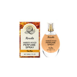 Amber Wood Perfume Spray Fresh Scent Exudes Charm Amber Natural Light Long-Lasting Portable Perfume