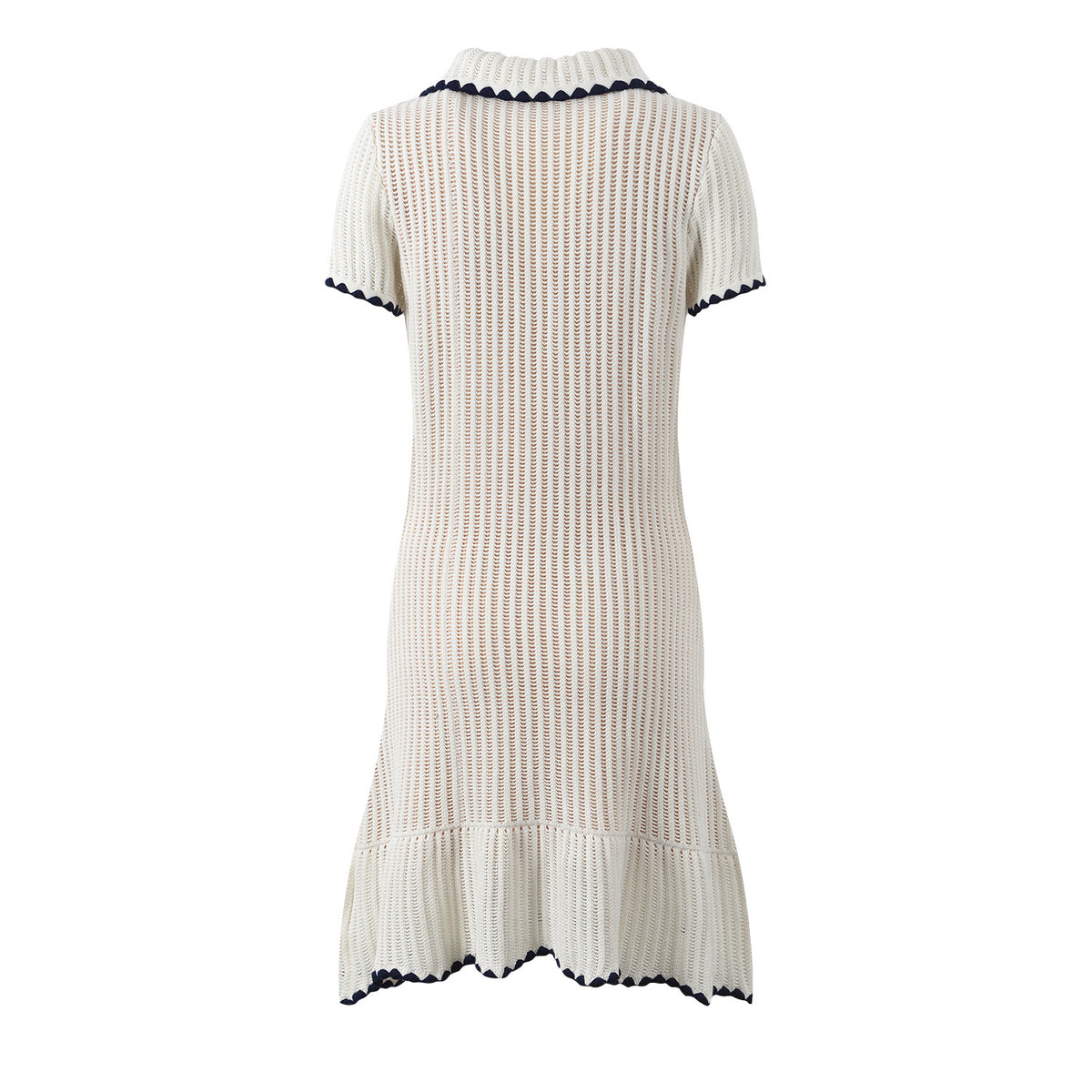 Early spring new product Xiaoxiang contrasting color knitted camisole skirt for women, sweet and slimming sleeveless dress