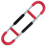 Adjustable Spring Twister Arm Exerciser Strengthen forearms triceps & chest. Portable home fitness gear.