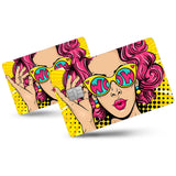 Top selling product suitable for credit card stickers, art decoration card stickers
